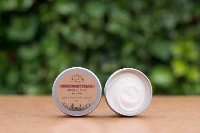 Three Hill Soap Deodorant Cream-Morning Dew -For Women