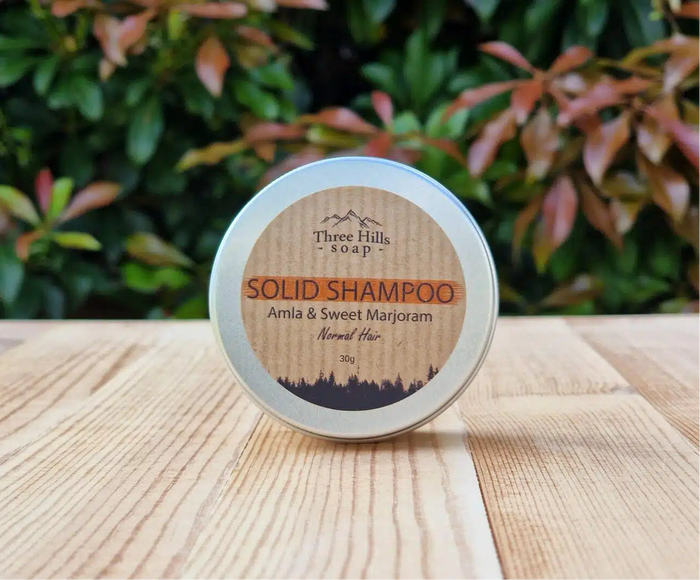 Three Hills Solid Shampoo -Amla & Shampoo  normal Hair 70g