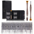 Habicare 25-in-1 Torx precision screwdriver set with multiple interchangeable tips, ideal for detailed electronics and repair work.