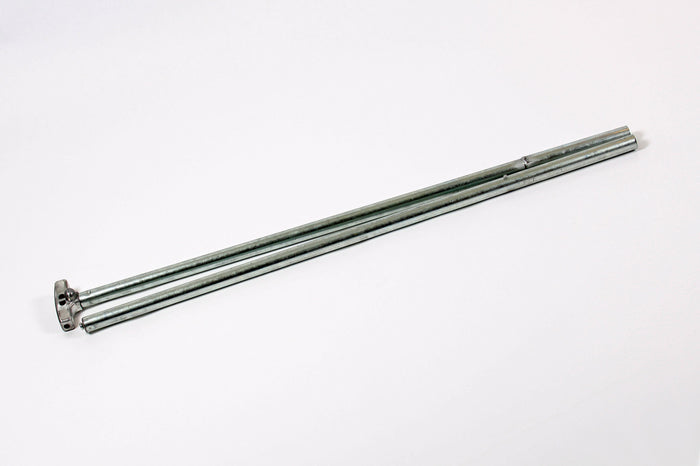 Durable steel support rods set, silver color, perfect for sturdy construction and building projects.