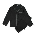 Men's silk satin pajamas set by ShopHub NZ featuring luxurious, comfortable loungewear for relaxation and sleep.