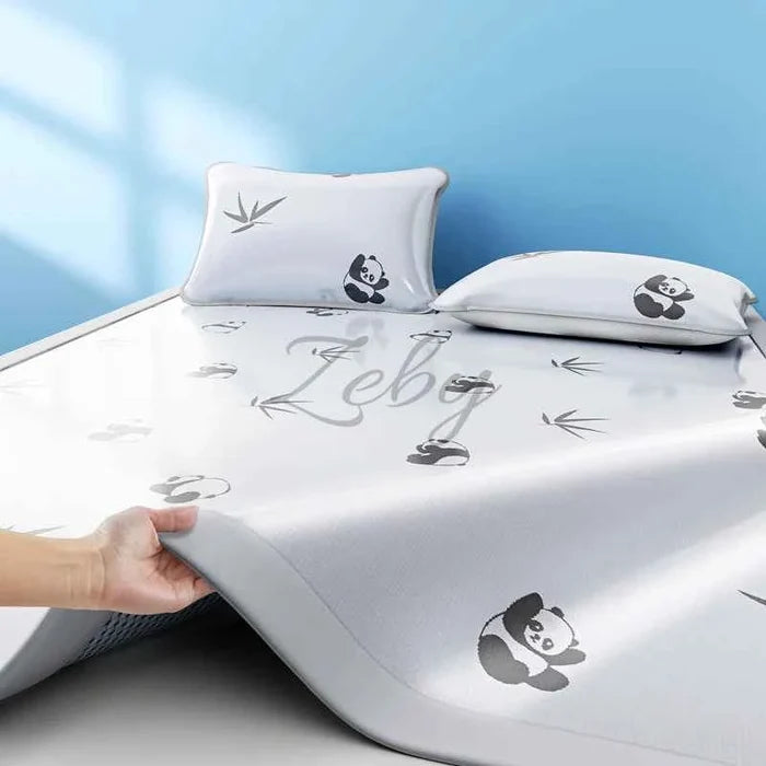 Cooling mattress cover from ShopHub NZ, showing soft, breathable fabric designed to keep you cool on a mattress pad.