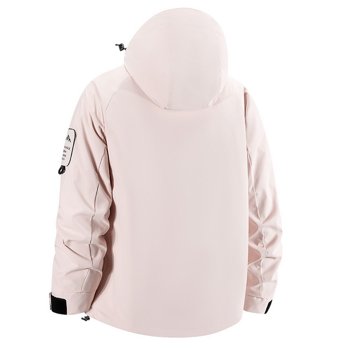 Unisex 3-in-1 waterproof outdoor jacket with detachable layers, windproof mountain coat, suitable for hiking and outdoor activities