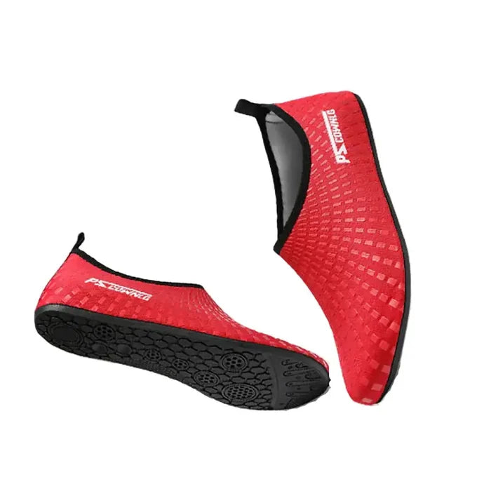 Unisex Habicare diving and aqua water sports sneakers with quick-dry material and non-slip soles, designed for water activities.
