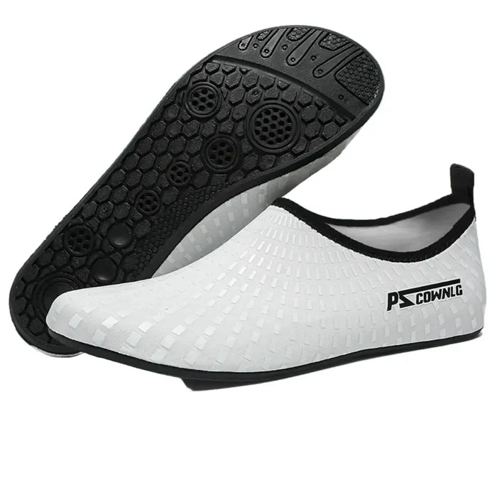 Unisex Habicare water sports diving and aqua shoes, lightweight aqua sneakers designed for water activities and beach use.