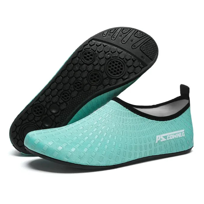 Habicare unisex diving and aqua shoes with water sports sneakers, showing lightweight, flexible design for water activities.