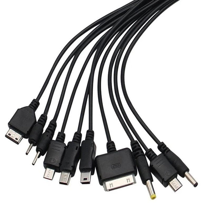 Universal phone charger cable by 9eight5, electronic accessories for fast charging and data transfer with compatible smartphones.