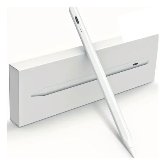 Black 9eight5 universal stylus pen for phones and tablets, with a sleek design and precision tip for touchscreen devices.