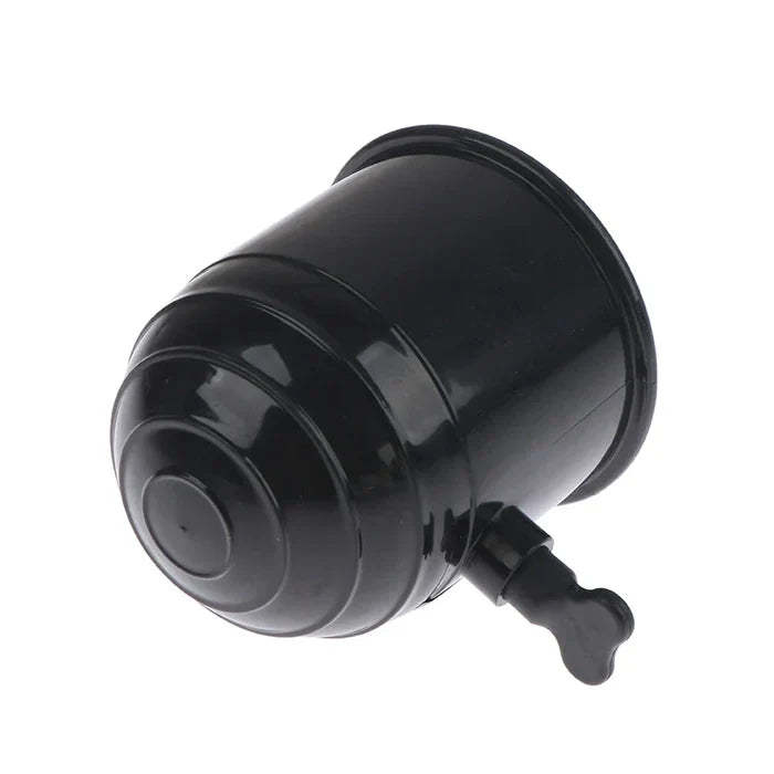 Habicare Universal Tow Bar Ball Cap Cover with Knob, black protective accessory for tow bar hitch balls, durable and easy to install.