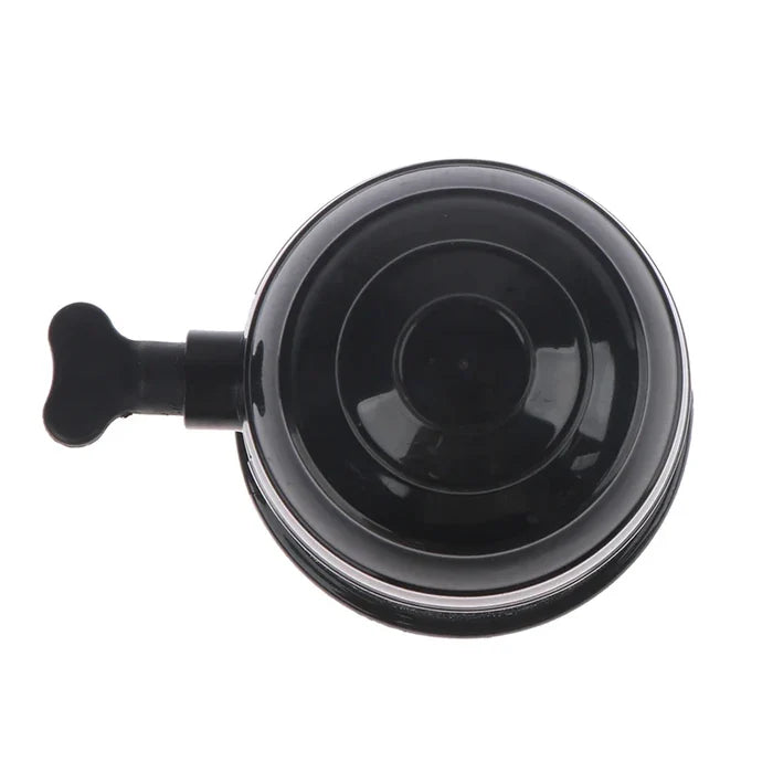 Habicare HBC universal tow bar ball cap cover with knob, showing a black protective cover on a tow hitch ball.