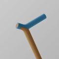 OOAK Uno Pacific and Oak walking stick with a polished wooden handle and sturdy design, ideal for everyday support and outdoor use.