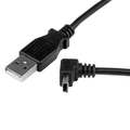 Black 9eight5 USB-A to Mini USB proprietary charger cable for HTC phones, 1 meter long, electronics accessory.