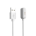 White USB-A charger for OPPO Watch Free from That Watch Shop, with 1-meter cable, designed for easy charging.