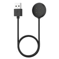 Black USB-A magnetic charger cable for Google Pixel Watch 2 and 3, 1 meter length, compatible with That Watch Shop chargers.