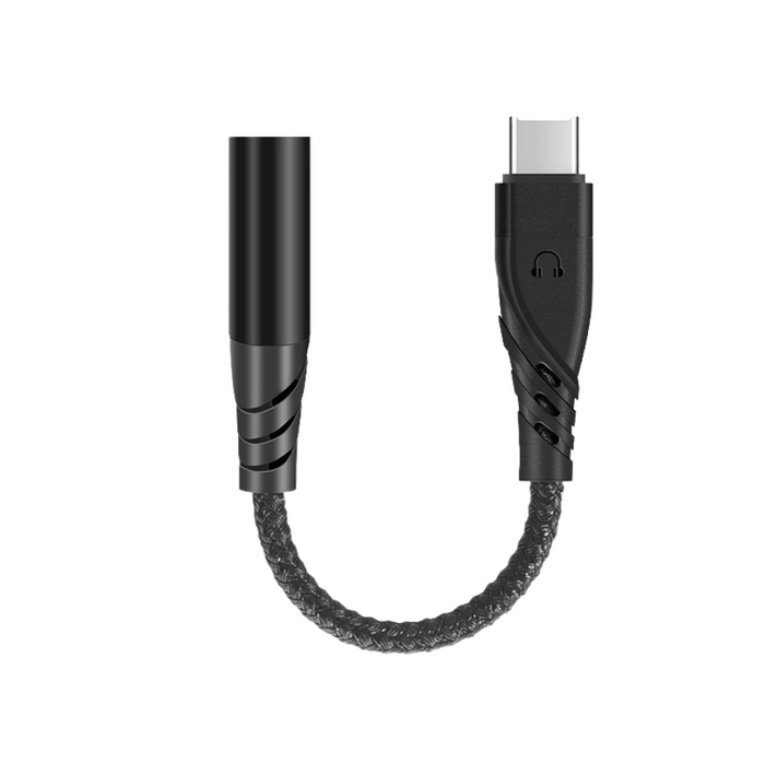 Techplus USB-C to 3.5mm headphone jack adapter for iPhone and car audio, AUX audio cable for seamless audio connection