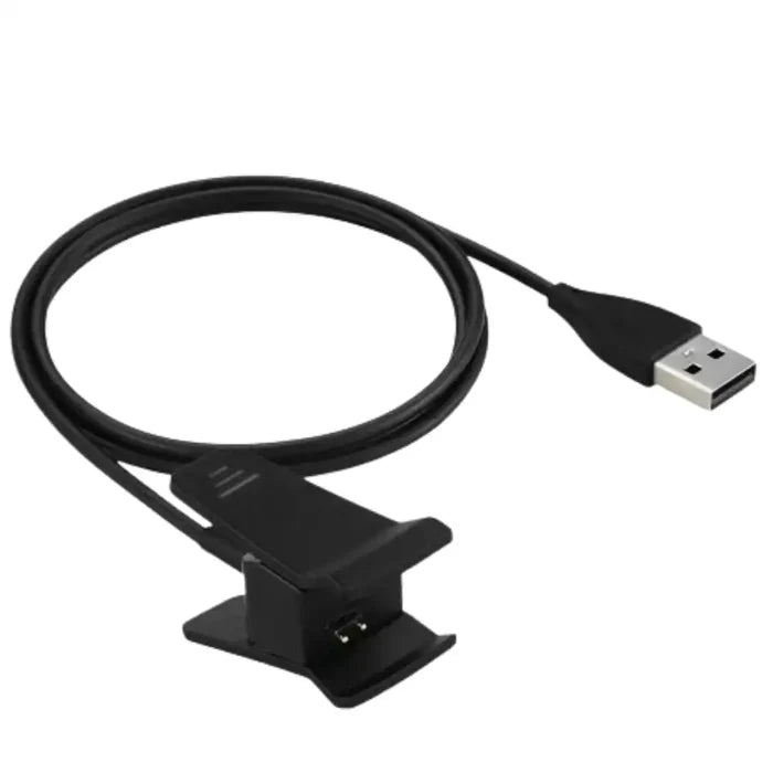 Habicare TWS USB charger cable for Fitbit Alta and Alta HR fitness trackers with secure connection and durable design.