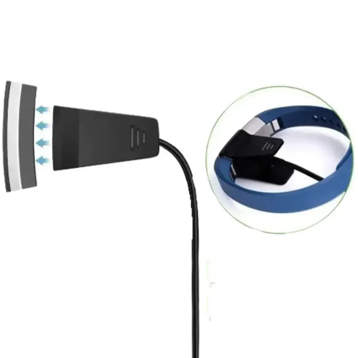 Habicare TWS USB charger cable for Fitbit Alta and Alta HR fitness trackers, compatible charging accessory.