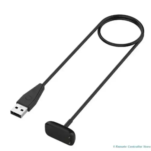 Habicare TWS USB charger cable compatible with Fitbit Charge 5 and 6, shown in the image.