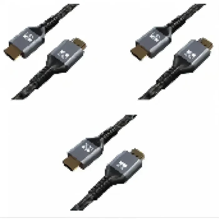Habicare 9eight5 USB charger cable for Nokia 5800, 5310, N73, N95, 1.5M length, black charging cable on white background
