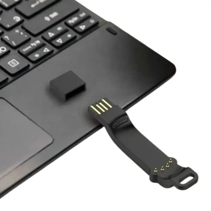 Habicare USB charging cable for Polar Unite watch, TWS style, designed for easy charging and compatibility with wearable devices.