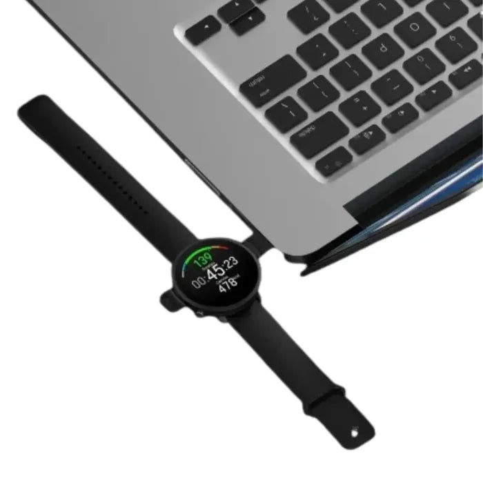 Habicare USB charging cable for Polar Unite watch, TWS compatible, designed for convenient charging of smart fitness devices.