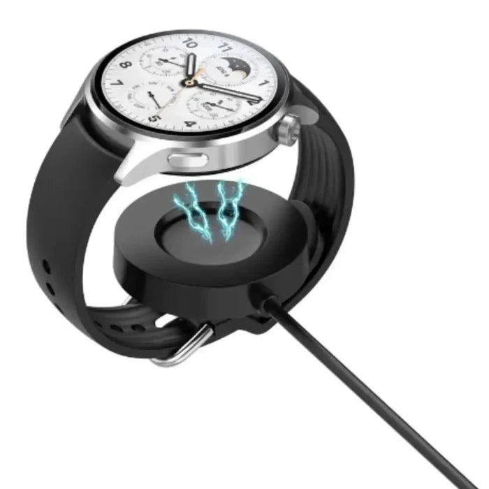 Habicare USB magnetic charging cable for Xiaomi Watch S1/Pro, 1 meter TWS charging cable with magnetic connector.