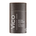VICO natural deodorant stick on a white background