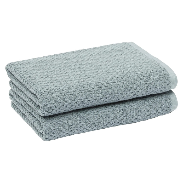 Soft waffle-patterned odor-resistant bath towel from ShopHub NZ, absorbent and quick-drying for everyday bathroom use.