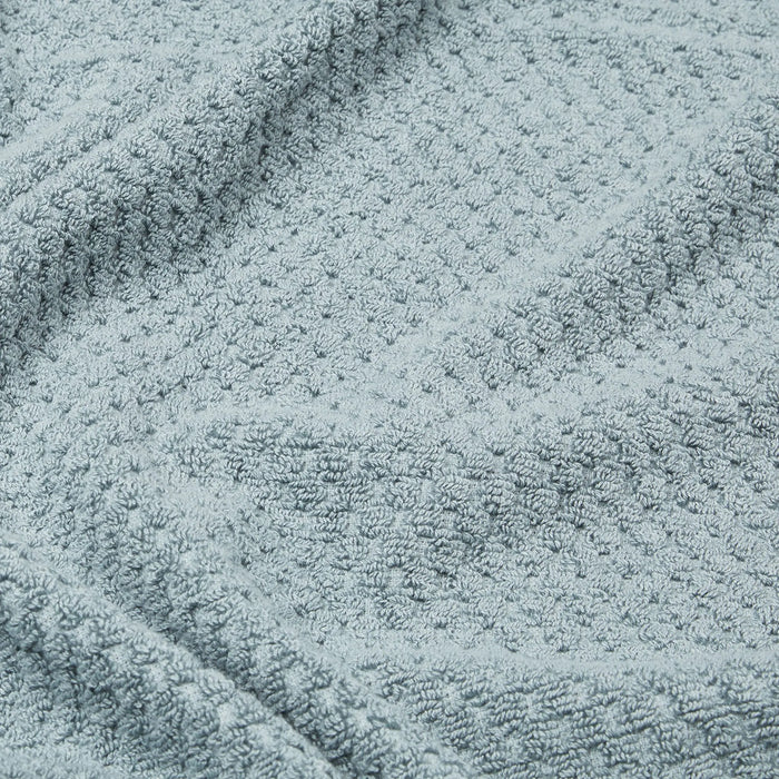 Odor resistant waffle bath towel from ShopHub NZ showing soft, textured fabric in a neutral color.