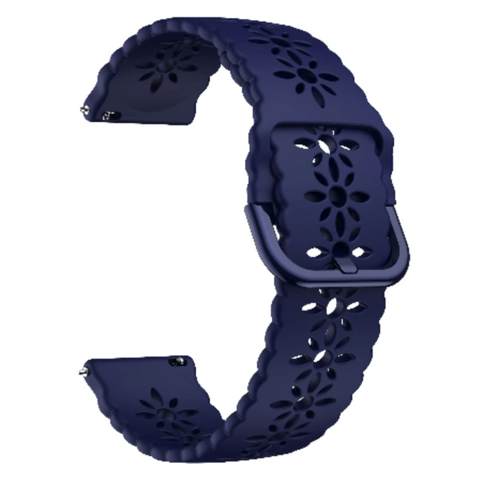 Habicare TWS watch band for Garmin Forerunner 165 series, available in 10 colors, showcasing a comfortable, flexible strap design.