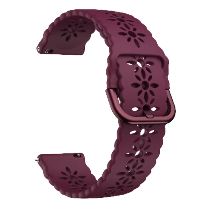 Habicare TWS watch band in various colors for Garmin Forerunner 645 series fitness smartwatch, made for comfortable wear.