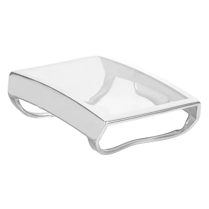 Habicare TWS watch case for Fitbit Charge 3/4, protective silicone cover with precise cutouts, shown in black.