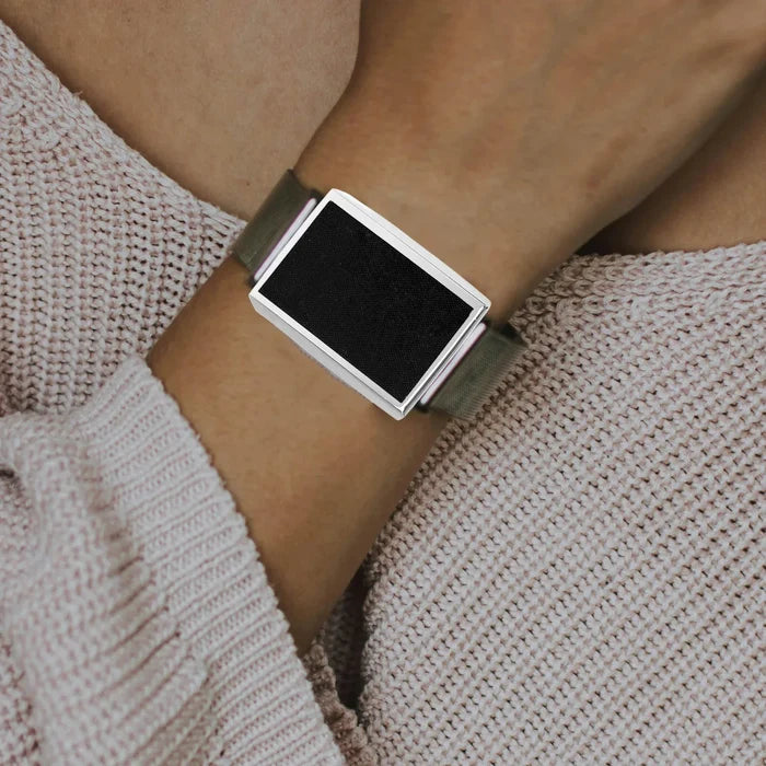 Habicare TWS watch case designed for Fitbit Charge 3 and 4, protecting and storing your fitness tracker accessories.