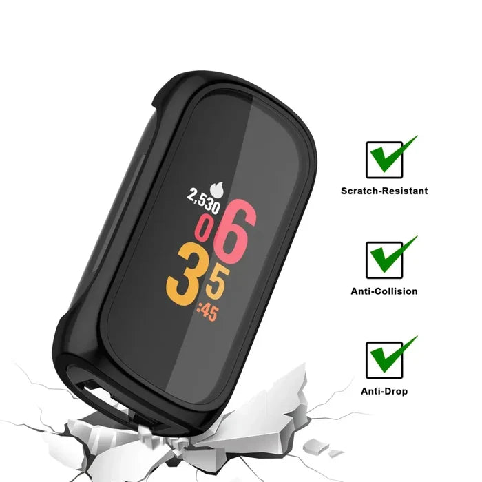 Habicare TWS watch case designed for Fitbit Inspire 3, providing protection and a stylish fit for the fitness tracker.
