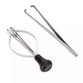 Watch hand removal and fitment tool from That Watch Shop, designed for precise watch hand adjustments and repairs.