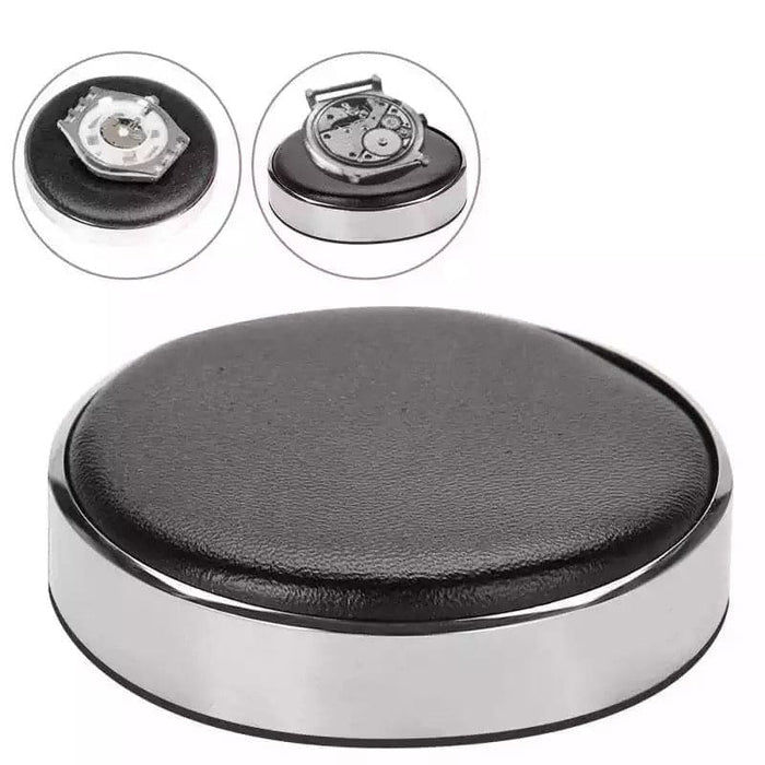 Watch repair cushion from That Watch Shop, soft padded tool for securing watches during repair or maintenance.
