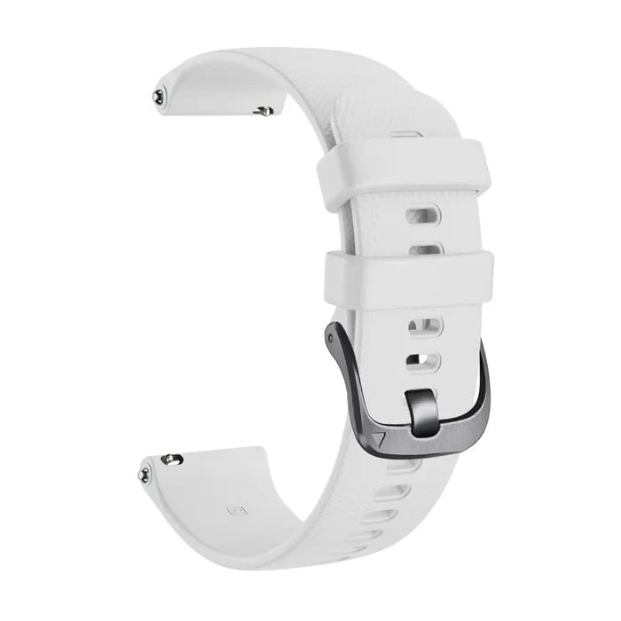 Habicare TWS watch strap in 20mm for Garmin Approach S12/S42, available in nine colors, shown in black with quick-release clasp.