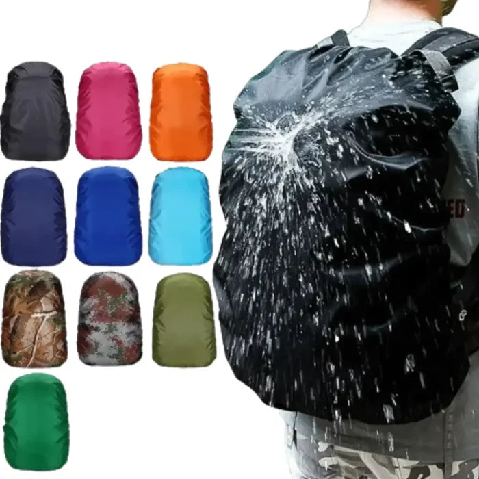Habicare 9eight5 waterproof backpack rain cover designed for hiking and camping, protecting packs from rain and moisture.