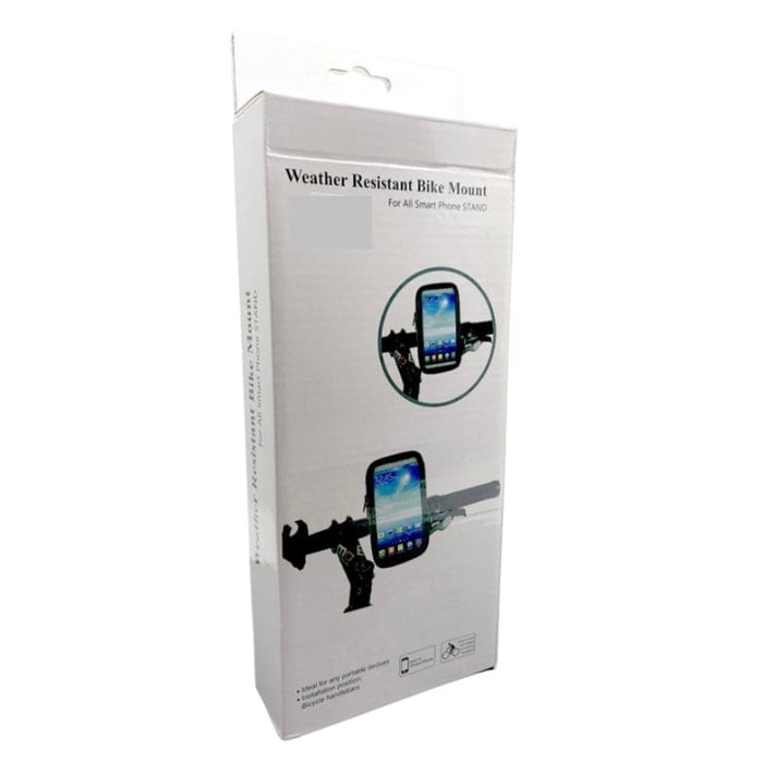 Waterproof 9eight5 bicycle and e-scooter phone holder with water-resistant case for secure mobile device protection during rides