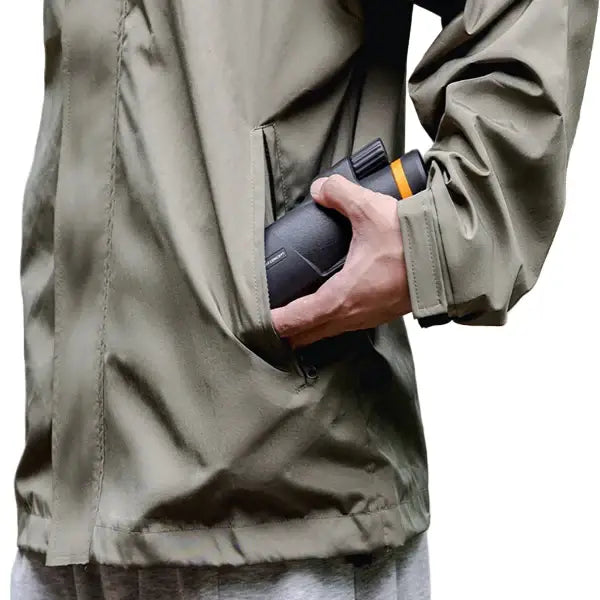 Habicare Waterproof Monocular SS with compact design, featuring a durable body and clear optical lens for outdoor observation.