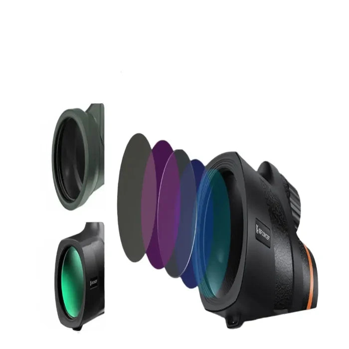 Habicare Waterproof Monocular SS, compact optical device with sturdy build, ideal for outdoor viewing and exploration.