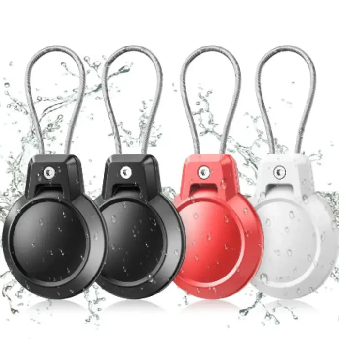 Habicare waterproof protective case for Apple AirTag TWS, showing a durable, clear cover designed to shield the tracker from water.