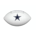 Wilson WTF1193IDDL  Wilson NFL Team Autograph Football - Dallas Cowboys