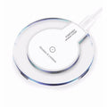 9eight5 wireless charger for phones and tablets, 10W fast charging pad with sleek design and compatible with various devices.