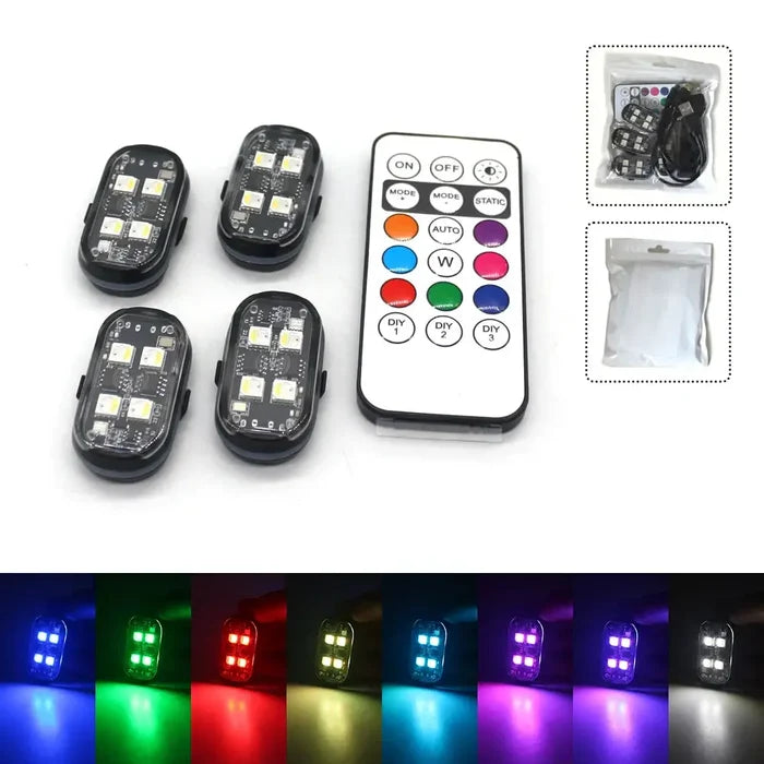 4pcs / RGB