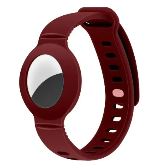 Habicare TWS AirTag wrist strap with adjustable band and secure attachment for tracking devices