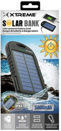 Xtreme Cables 5000mAh Ultra Slim Solar Battery Bank